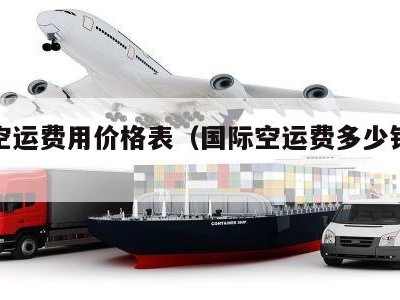 国际空运费用价格表（国际空运费多少钱一公斤）