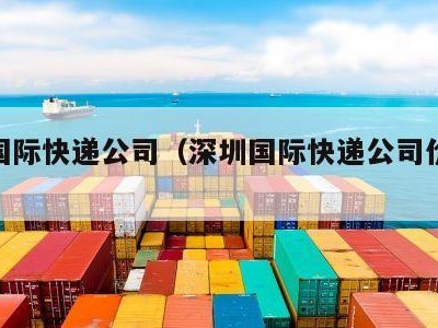 深圳国际快递公司（深圳国际快递公司价格低吗）