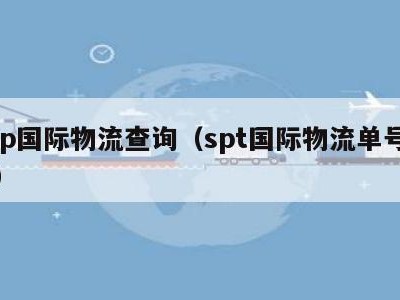 pop国际物流查询（spt国际物流单号查询）