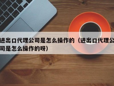 进出口代理公司是怎么操作的（进出口代理公司是怎么操作的呀）