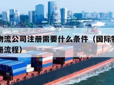 国际物流公司注册需要什么条件（国际物流公司注册流程）