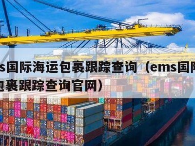 ems国际海运包裹跟踪查询（ems国际海运包裹跟踪查询官网）